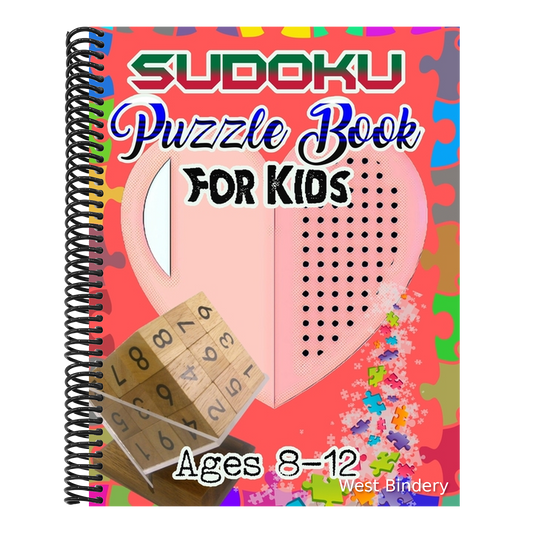Sudoku Puzzle Book For Kids Ages 8-12: 235 Sudoku Puzzles For Kids Easy - Hard - A Brain Game For Smart Kids - sudoku for kids ages 8-12 - large print