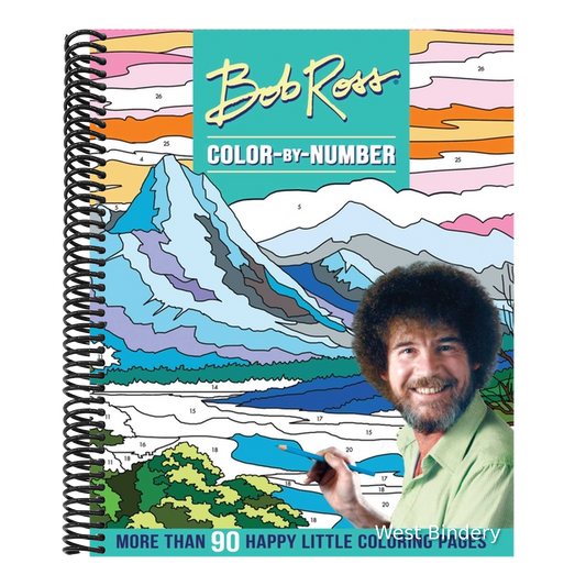 Bob Ross Color-By-Number