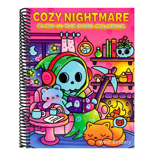 Cozy Nightmare Glow-In-The-Dark Coloring