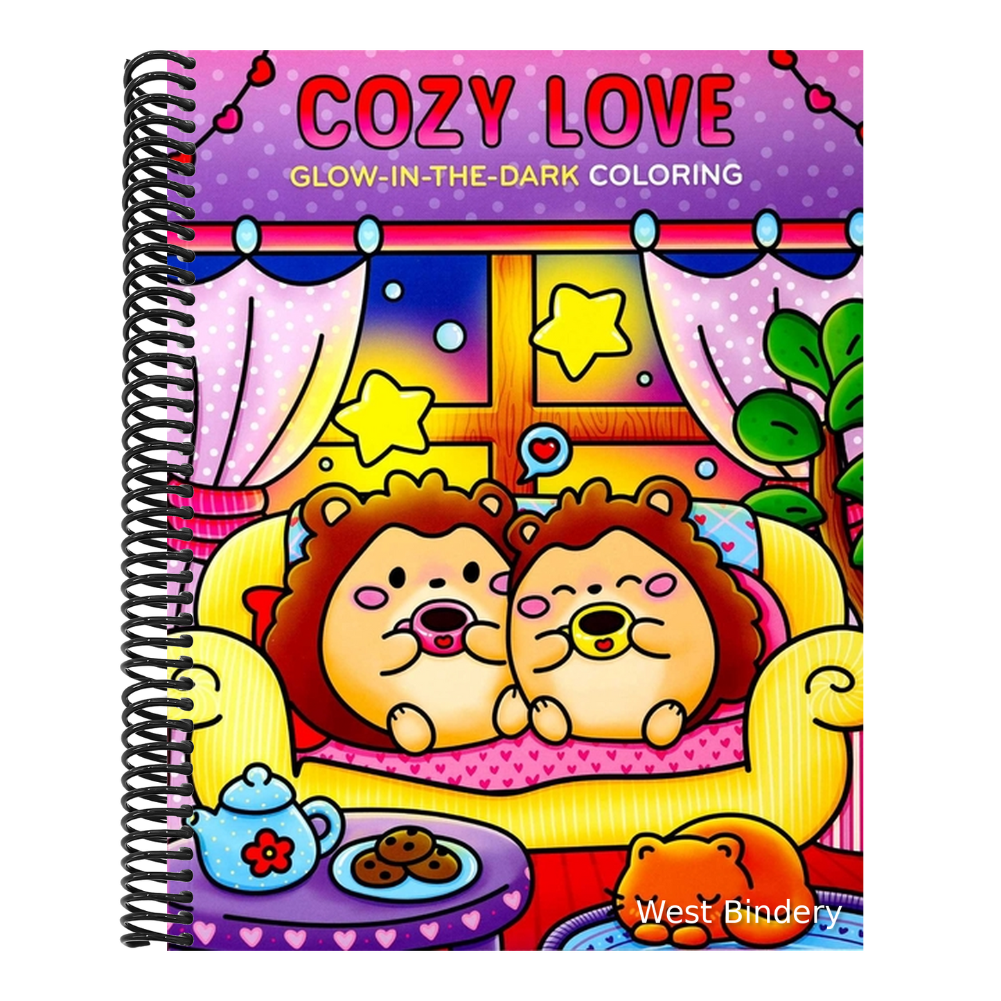 Cozy Love Glow-In-The-Dark Coloring