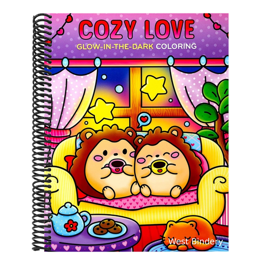 Cozy Love Glow-In-The-Dark Coloring