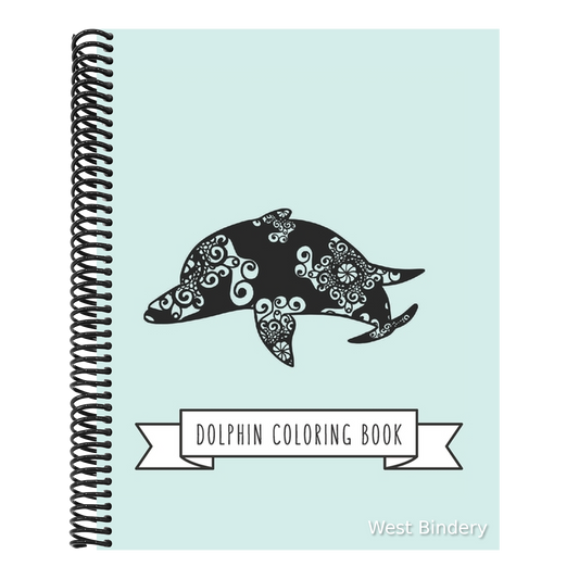 Dolphin Coloring Book: DolphinToy Gifts for Toddlers, Kids Ages 4-8, Girls 4-8, 8-12 or Adult Relaxation - Cute Easy and Relaxing Realistic L