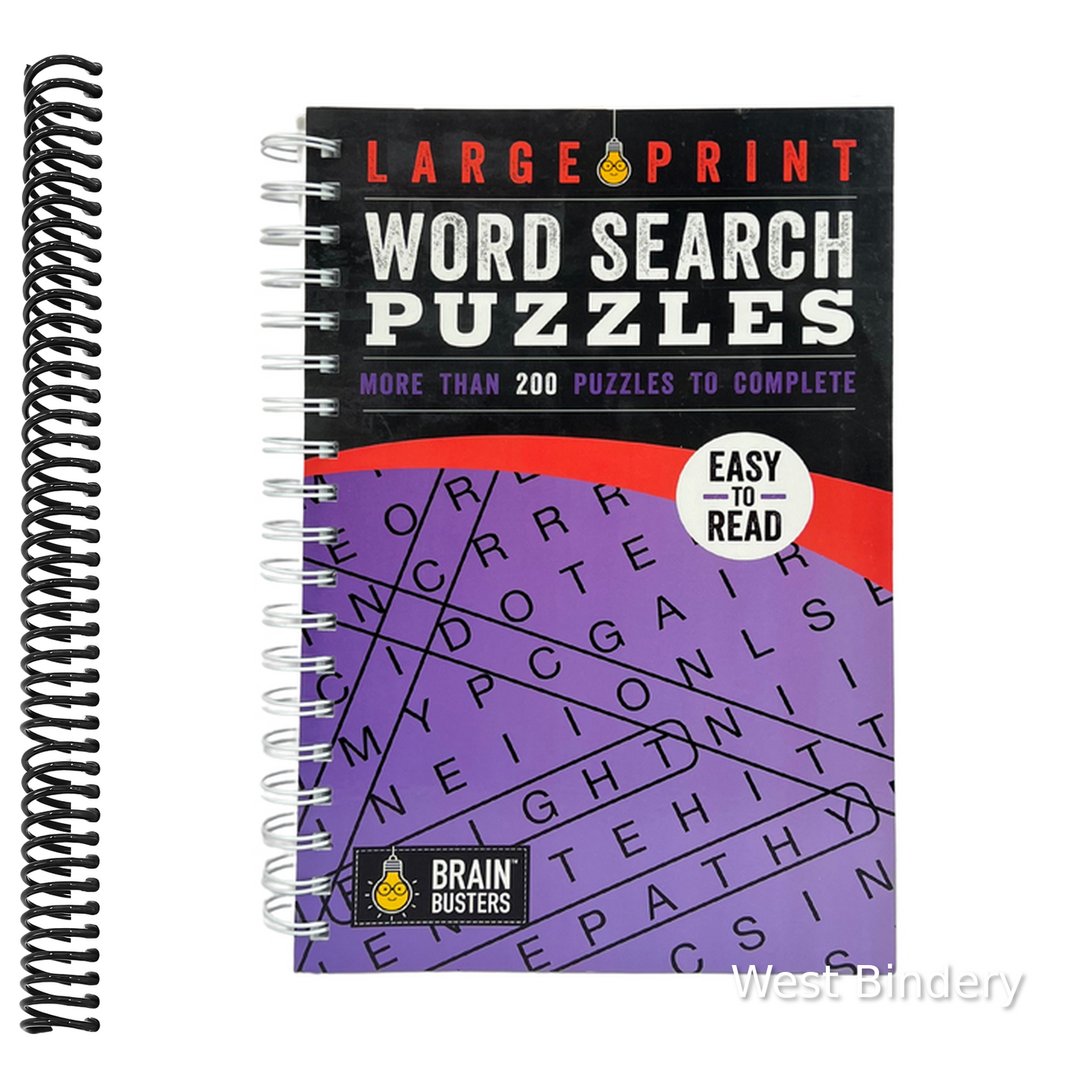 Large Print Word Search Puzzles Purple: More Than 200 Puzzles to Complete