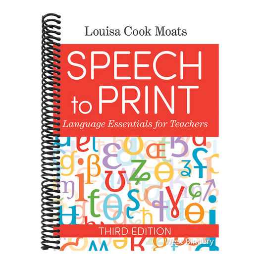 Speech to Print: Language Essentials for Teachers