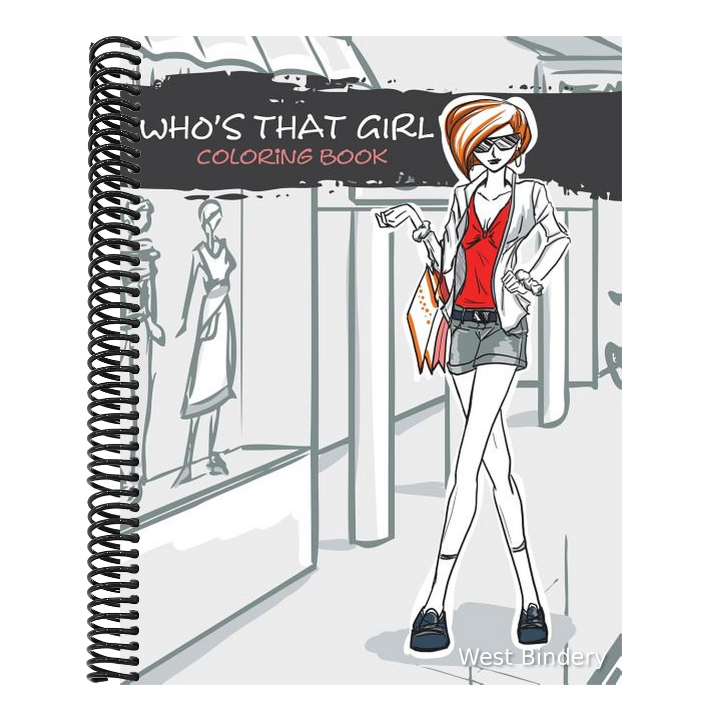 Who's That Girl Coloring Book