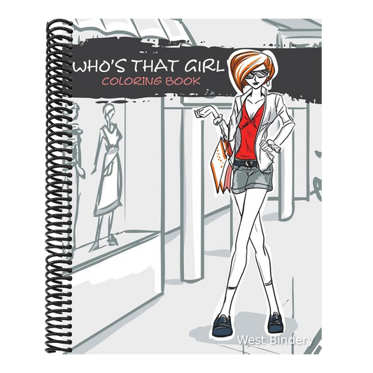 Who's That Girl Coloring Book