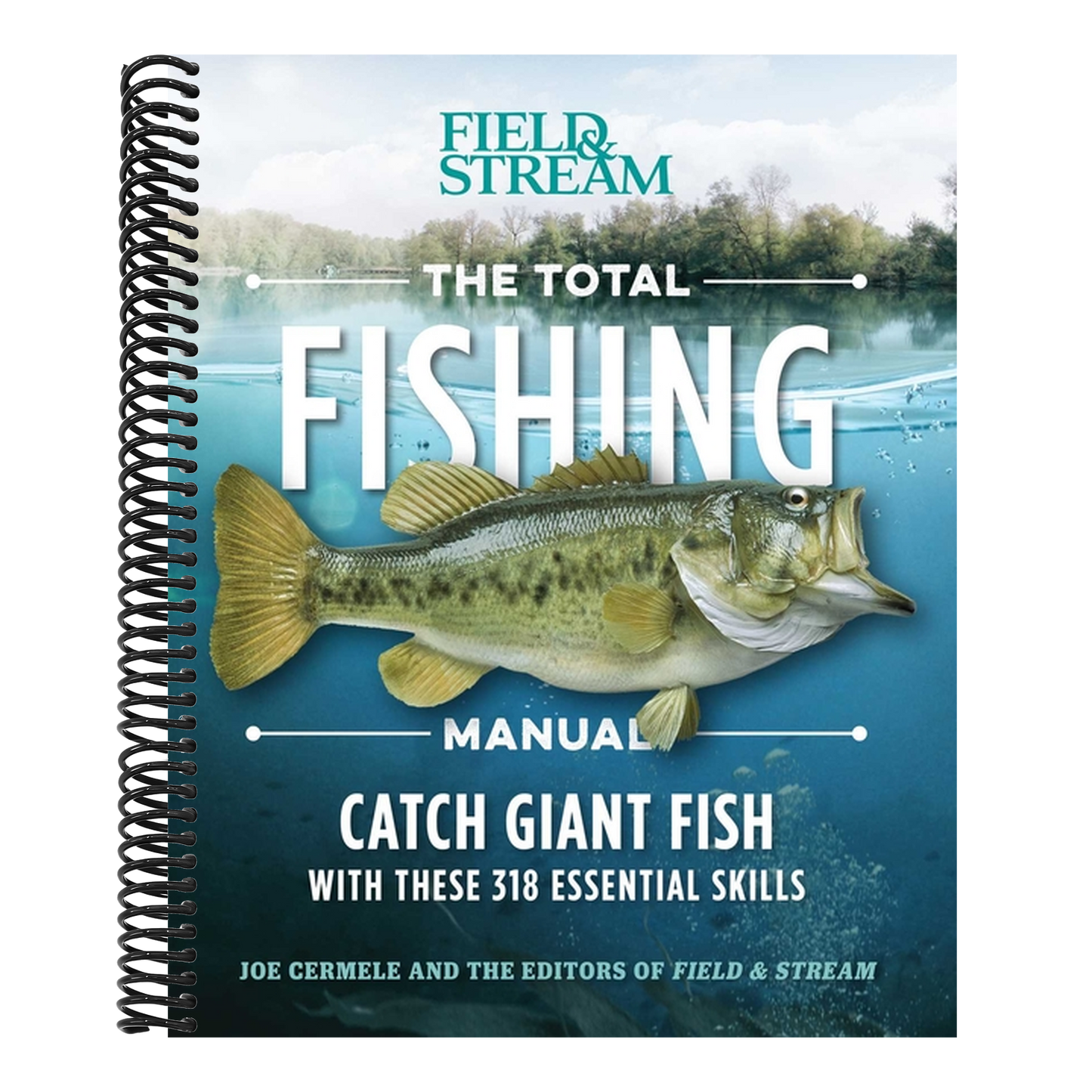 The Total Fishing Manual (Paperback Edition): 318 Essential Fishing Skills (Spiral Bound)