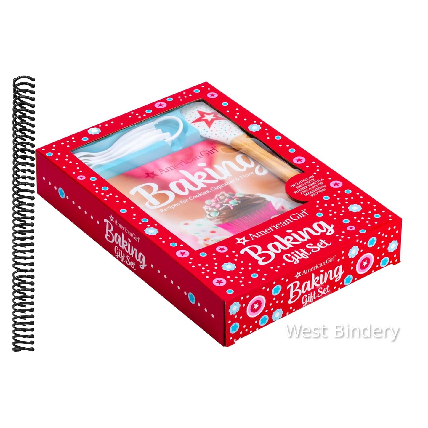American Girl Baking Gift Set: Recipes for Cookies, Cupcakes & More (Kid's Cookbook, American Girl Doll)