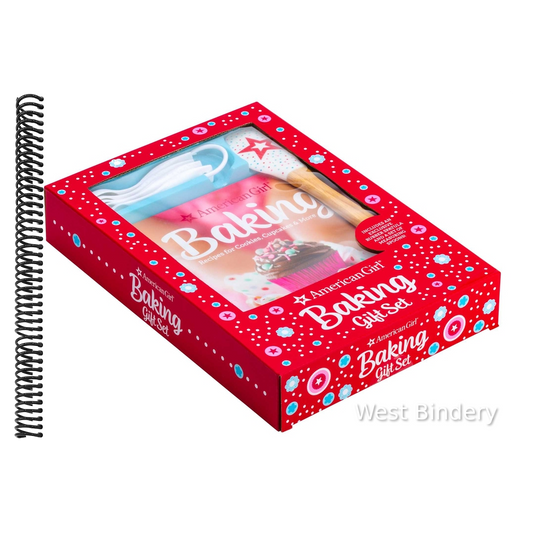 American Girl Baking Gift Set: Recipes for Cookies, Cupcakes & More (Kid's Cookbook, American Girl Doll)