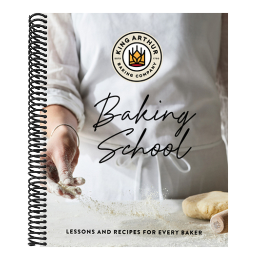 The King Arthur Baking School: Lessons and Recipes for Every Baker (Spiral Bound)