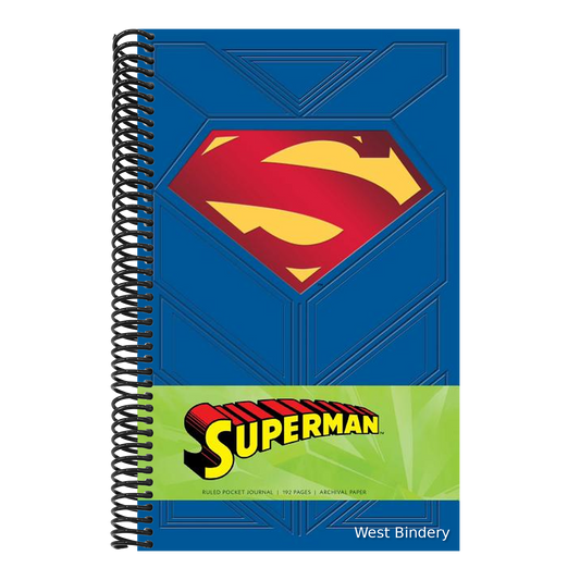 Superman Ruled Pocket Journal
