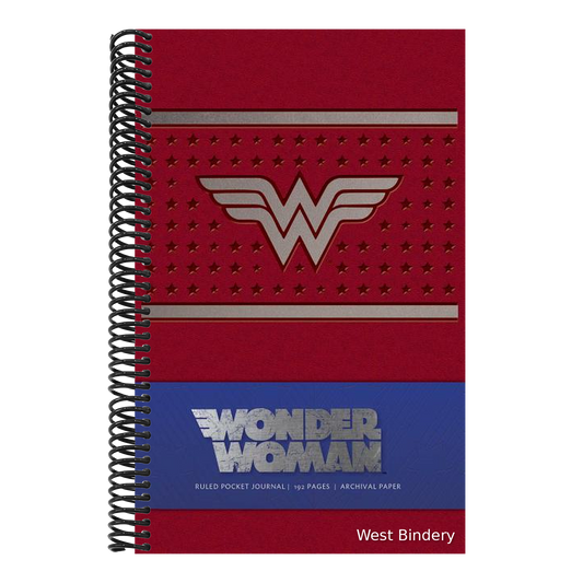Wonder Woman Ruled Pocket Journal