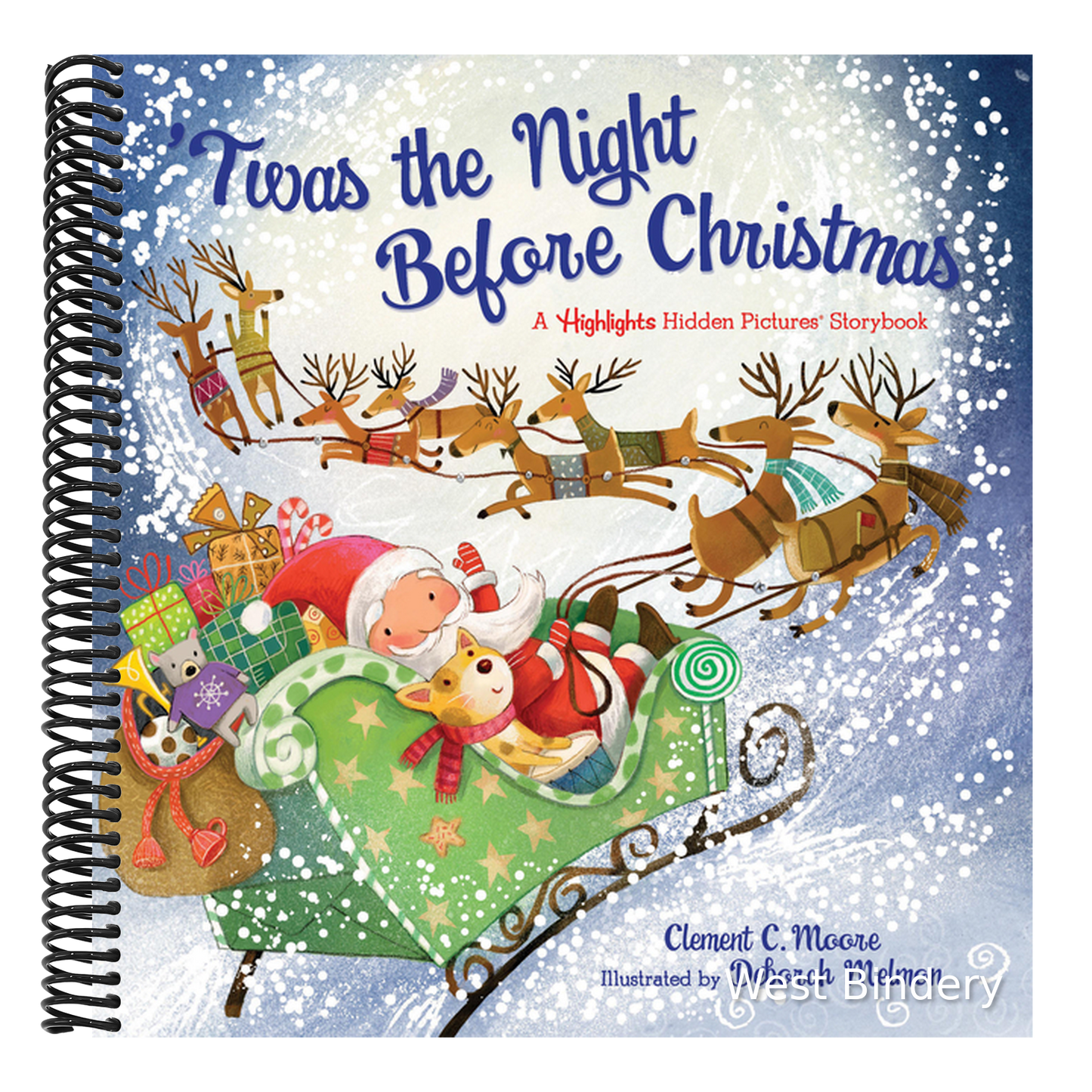 'Twas the Night Before Christmas: Read-Aloud Christmas Storybook for Families with a Seek-And-Find Twist, Christmas Picture Book with Over 120 Hidden