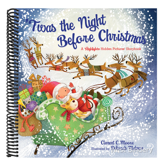'Twas the Night Before Christmas: Read-Aloud Christmas Storybook for Families with a Seek-And-Find Twist, Christmas Picture Book with Over 120 Hidden
