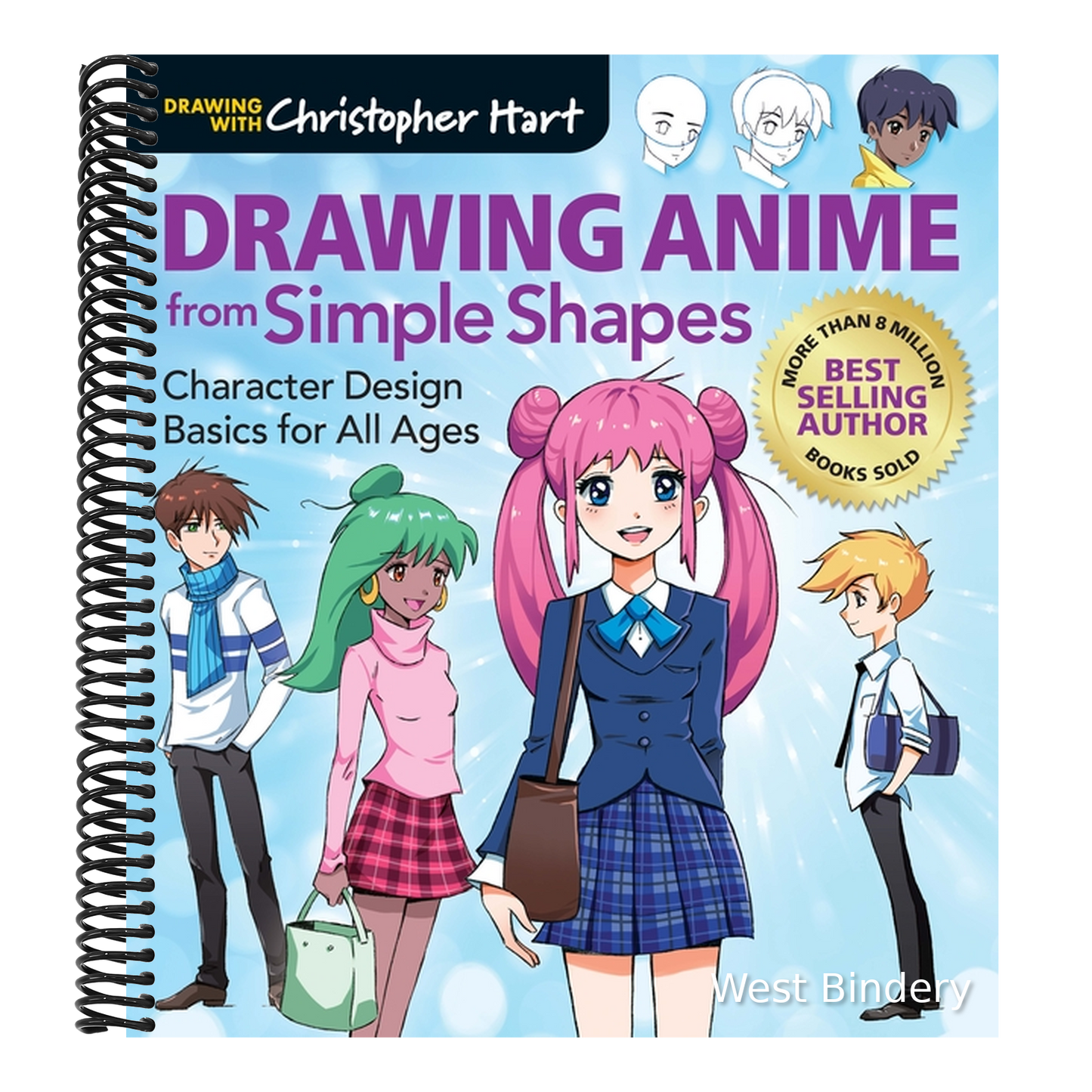 Drawing Anime from Simple Shapes: Character Design Basics for All Ages
