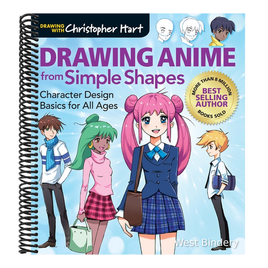 Drawing Anime from Simple Shapes: Character Design Basics for All Ages