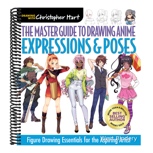 Master Guide to Drawing Anime: Expressions & Poses: Figure Drawing Essentials for the Aspiring Artist - A How to Draw Anime / Manga Step by Step Book