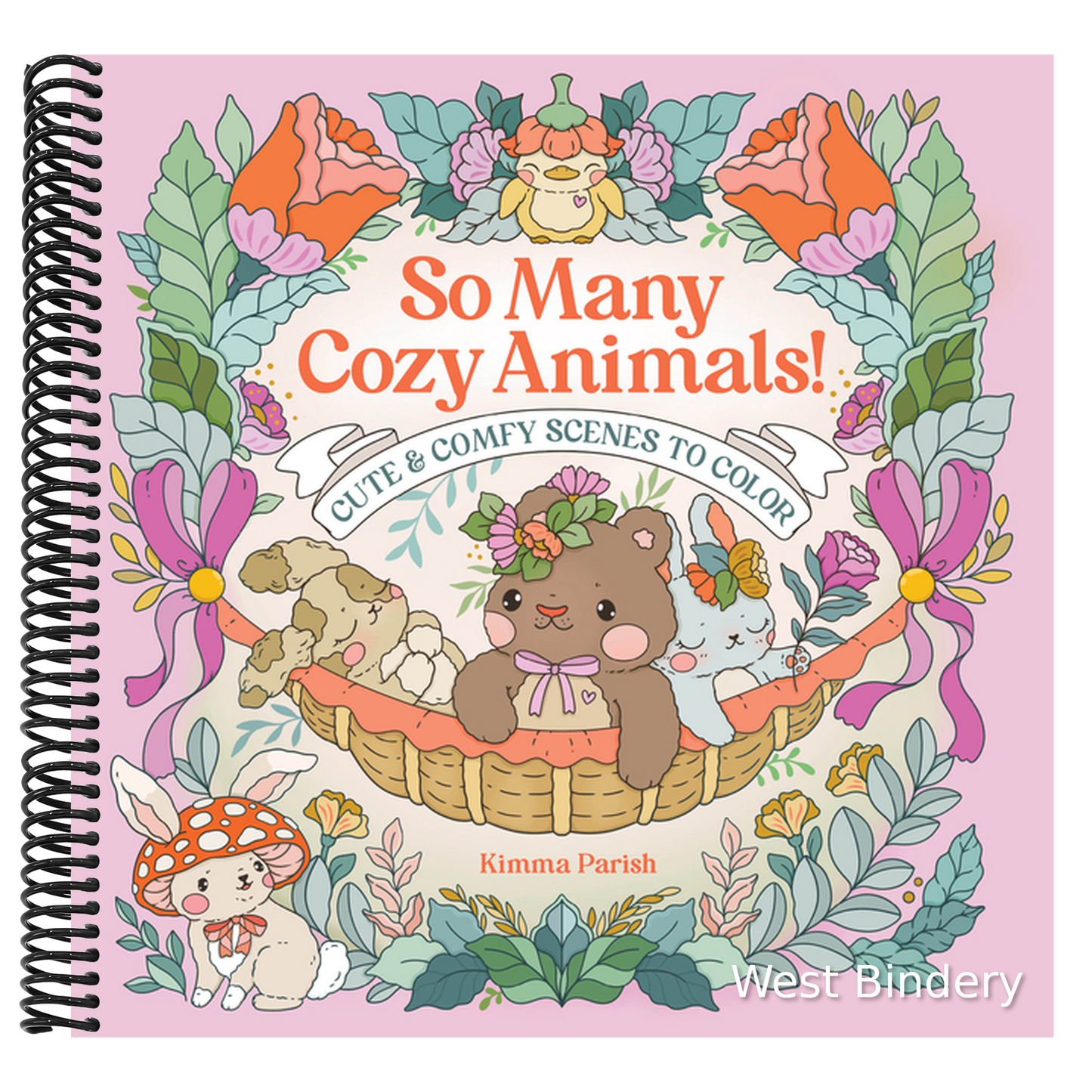 So Many Cozy Animals!: Cute & Comfy Scenes to Color