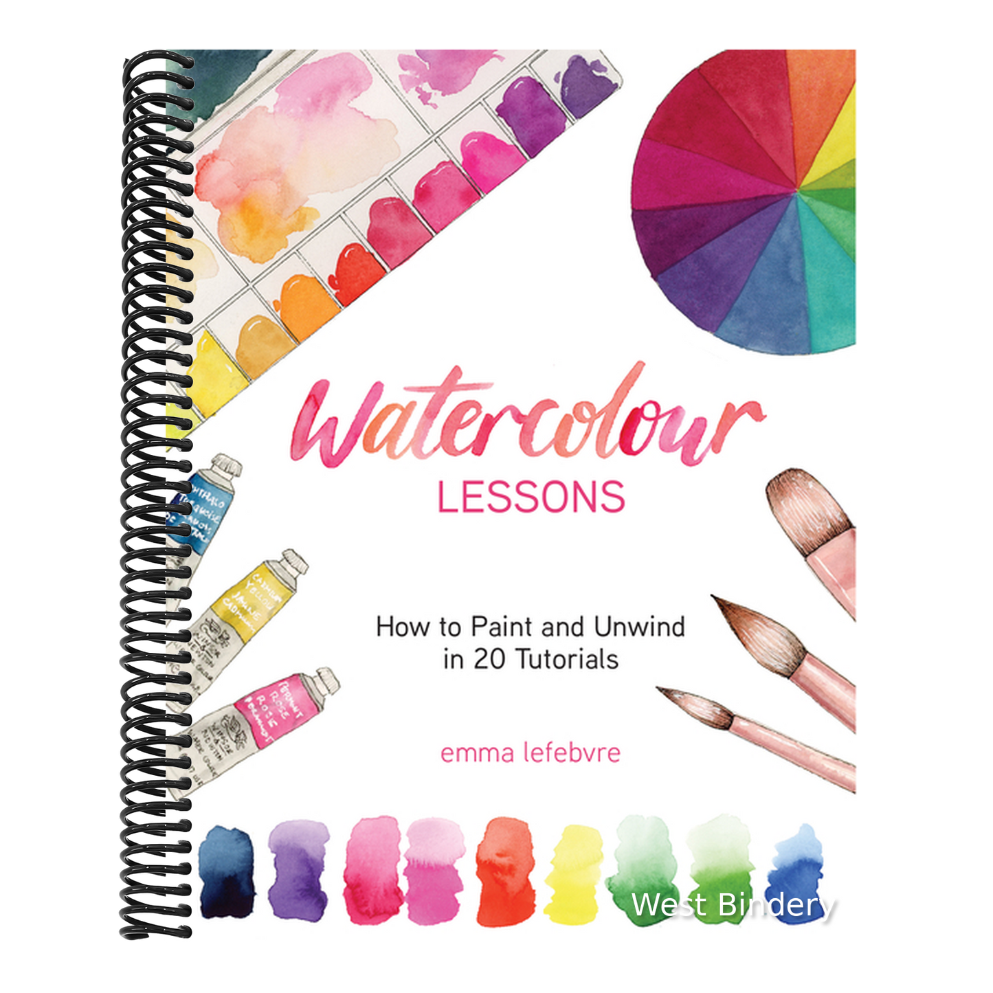 Watercolour Lessons: How to Paint and Unwind in 20 Tutorials (How to Paint with Watercolours for Beginners)