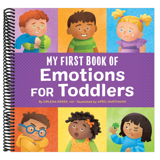My First Book of Emotions for Toddlers (Spiral Bound)