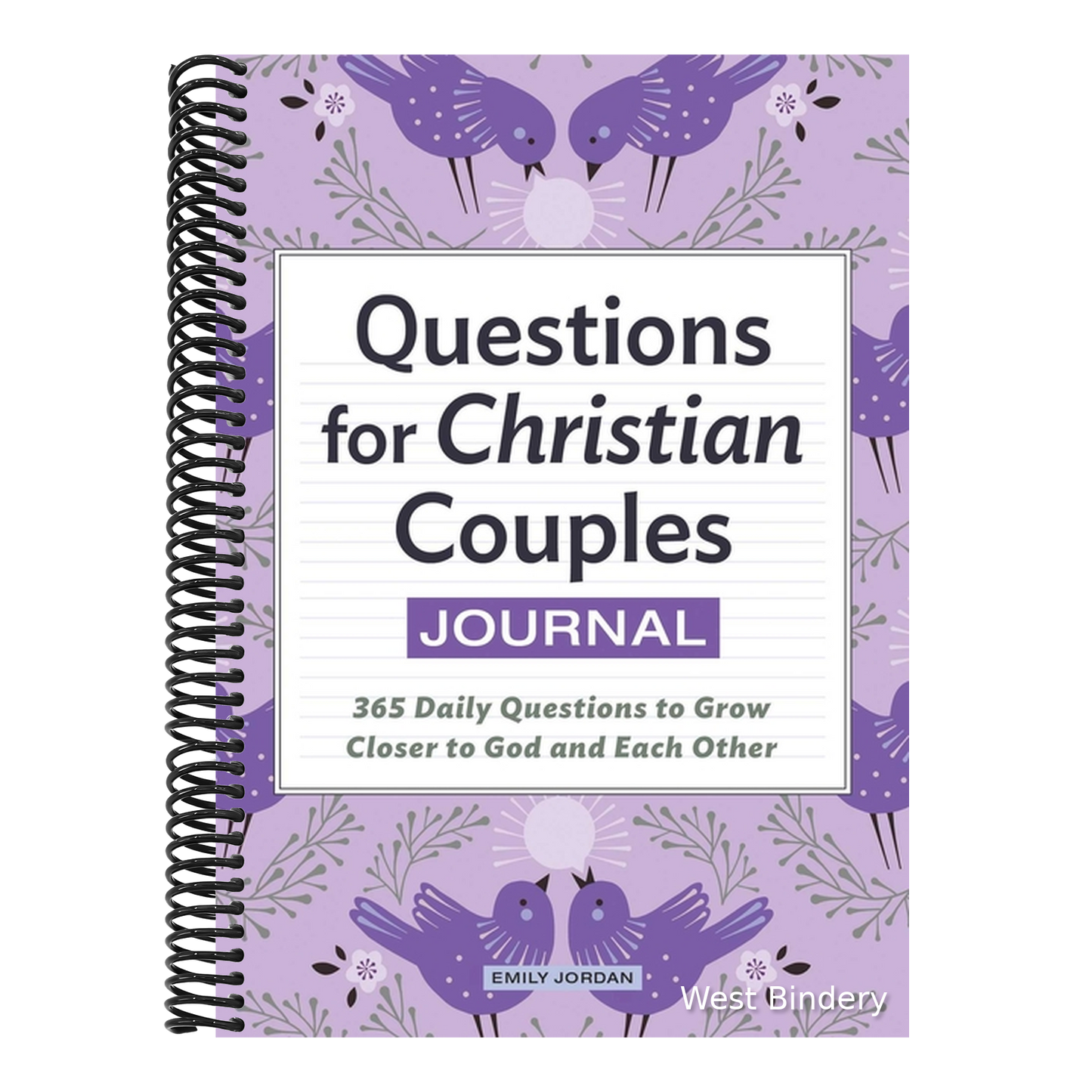 Questions for Christian Couples Journal: 365 Daily Questions to Grow Closer to God and Each Other