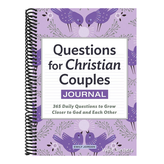 Questions for Christian Couples Journal: 365 Daily Questions to Grow Closer to God and Each Other