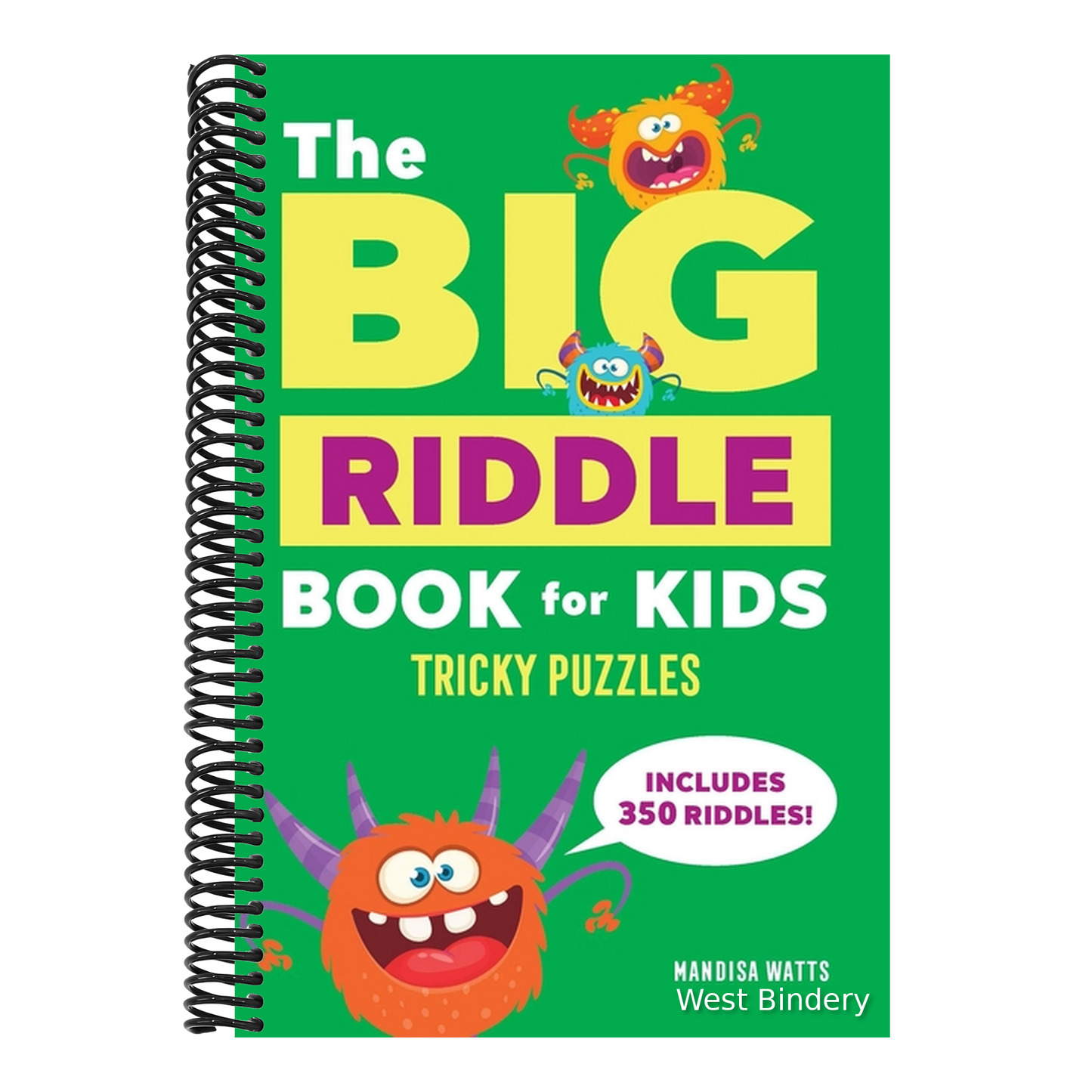 The Big Riddle Book for Kids: Tricky Puzzles