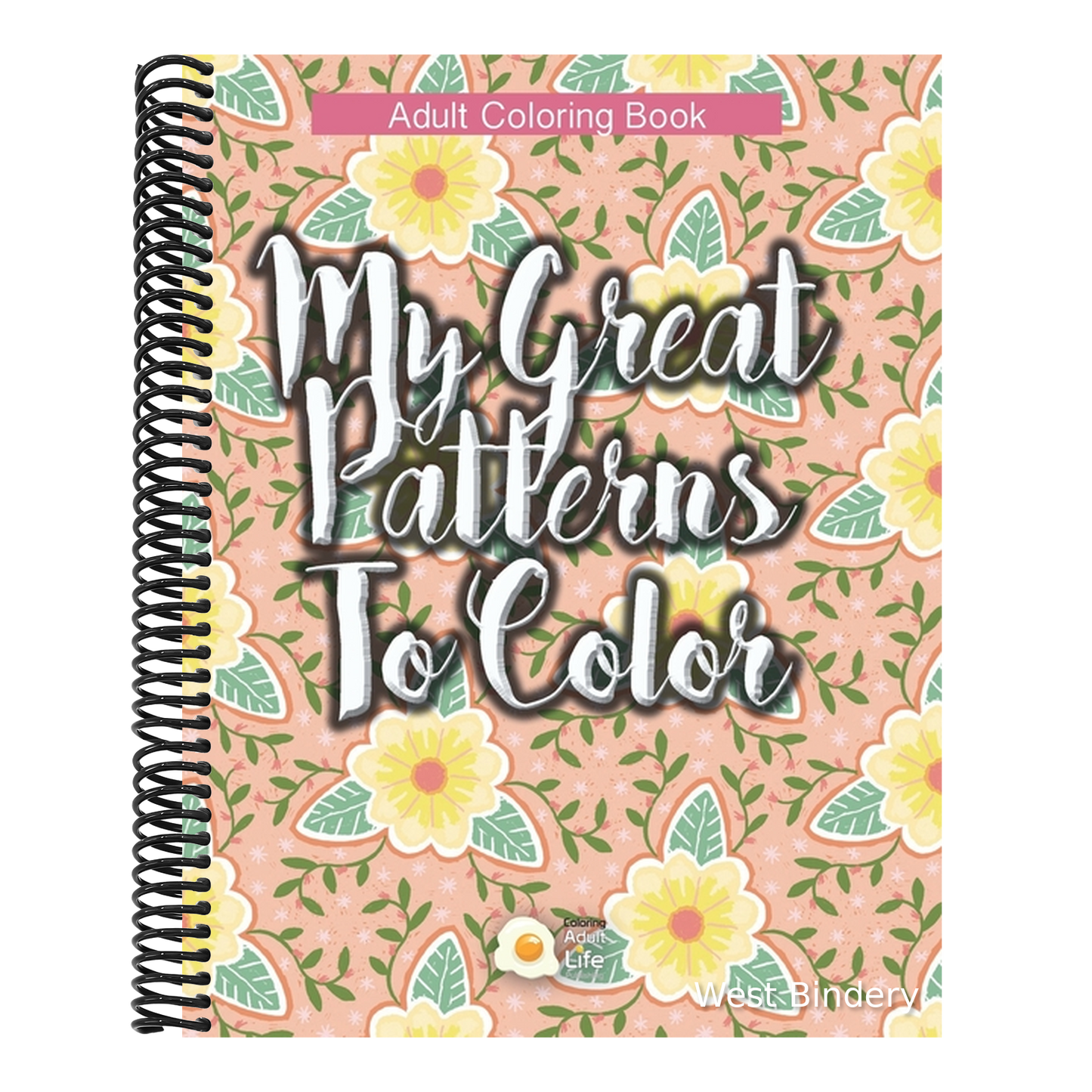 My Great Patterns to Color: Amazing designs (Geometric and Floral) Adult Coloring Book for Relax Therapy