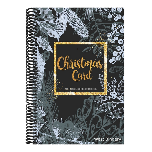 Christmas Card Address List Record Book: Christmas Card List A ten-Year Address Book Tracker for keeping track of your holiday mailings