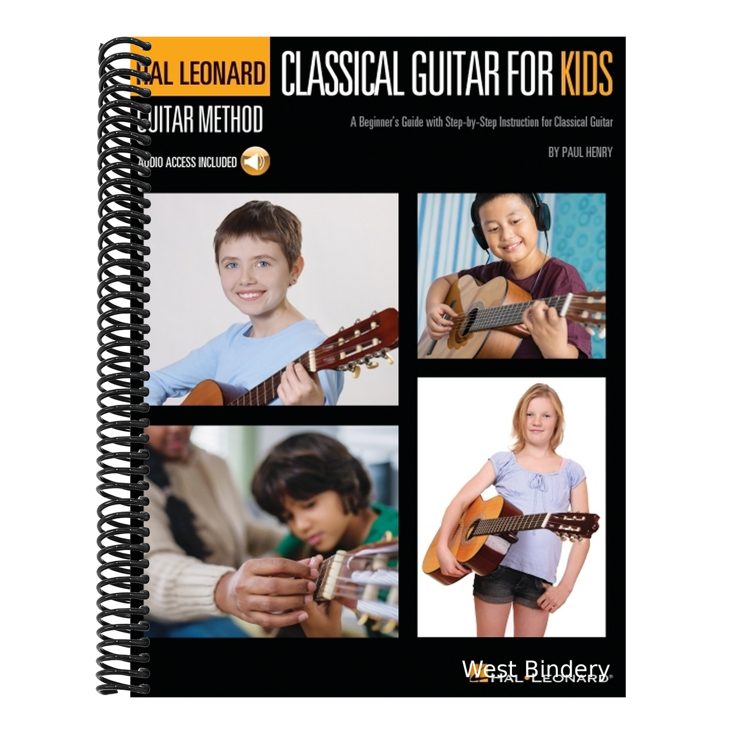 Classical Guitar for Kids: A Beginner's Guide with Step-By-Step Instruction and Online Demonstration Tracks