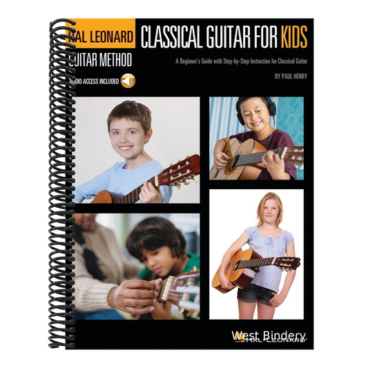 Classical Guitar for Kids: A Beginner's Guide with Step-By-Step Instruction and Online Demonstration Tracks