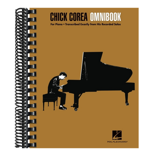 Chick Corea Omnibook for Piano 26 Note-For-Note Transcriptions of Recorded Solos Jazz Improvisation Study Book Sheet Music Collection for Pianists and