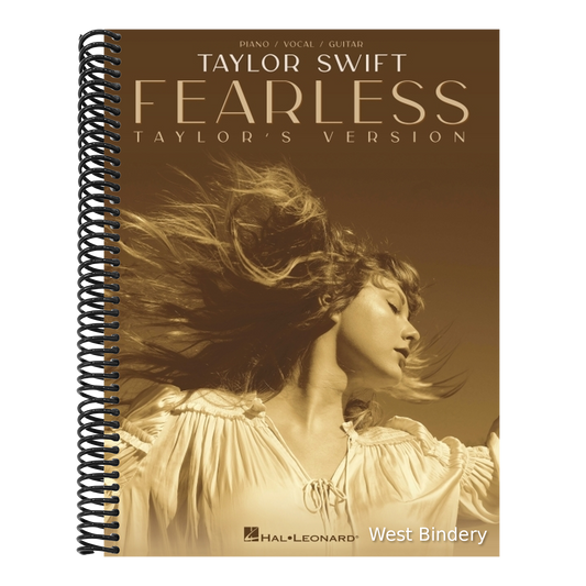 Taylor Swift - Fearless (Taylor's Version) Piano/Vocal/Guitar Songbook - Taylor Swift Sheet Music Bo