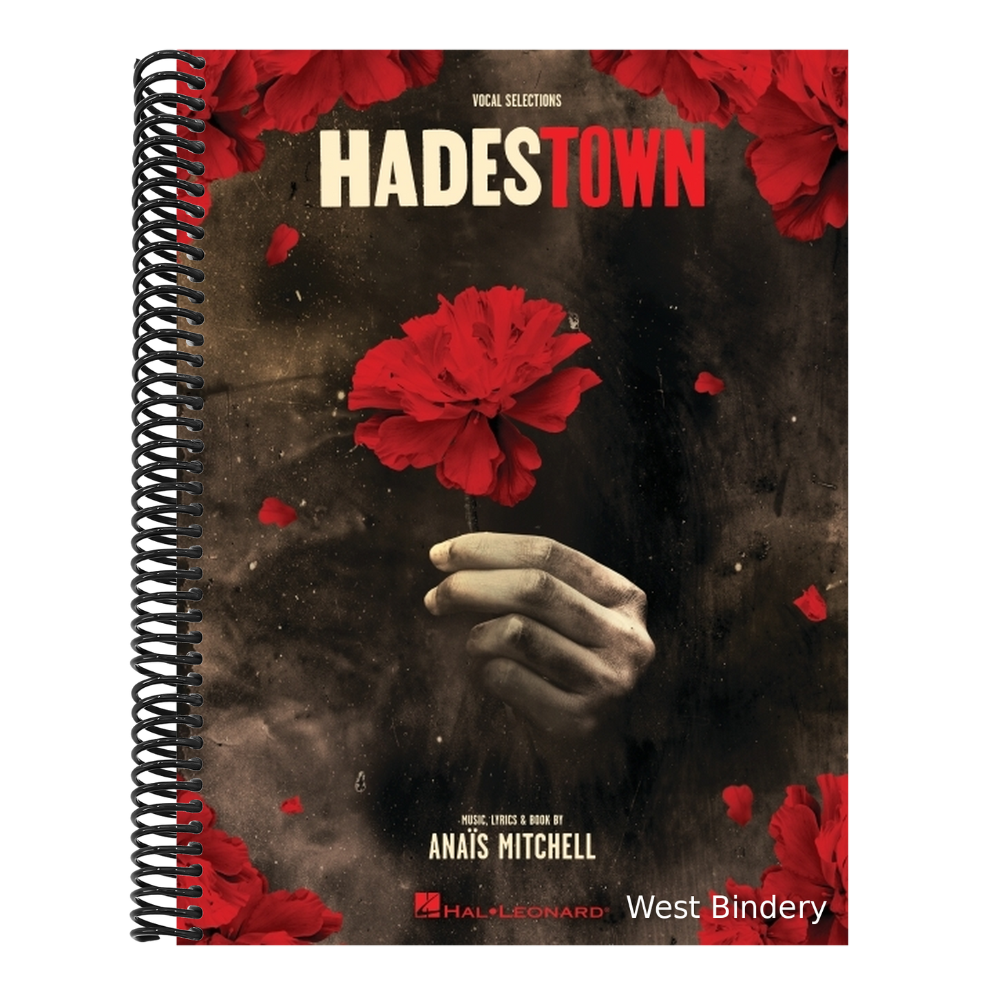 Hadestown Piano/Vocal Selections Songbook Broadway Musical Sheet Music by Anais Mitchell Official Piano Voice and Guitar Arrangement