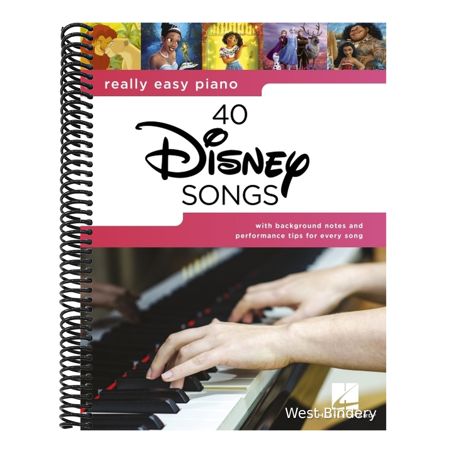 Really Easy Piano: 40 Disney Songs - Songbook with Lyrics