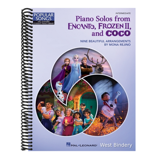 Piano Solos from Encanto, Frozen II, and Coco: Nine Beautiful Intermediate Arrangements by Mona Rejino - Hal Leonard Student Piano Library Popular Son