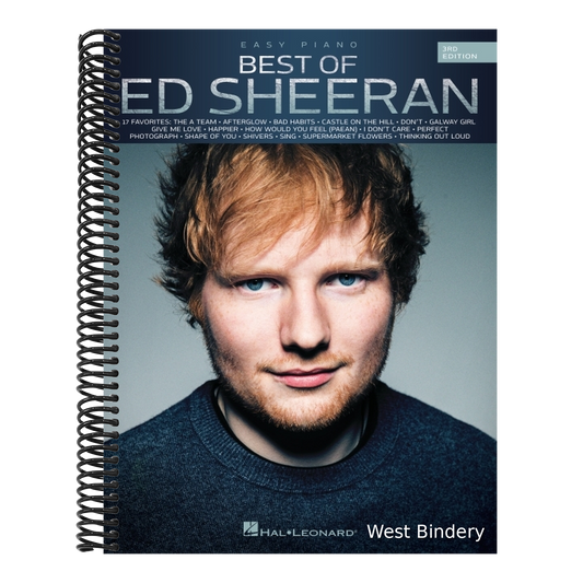 Best of Ed Sheeran - 3rd Edition Easy Piano Songbook (Revised)