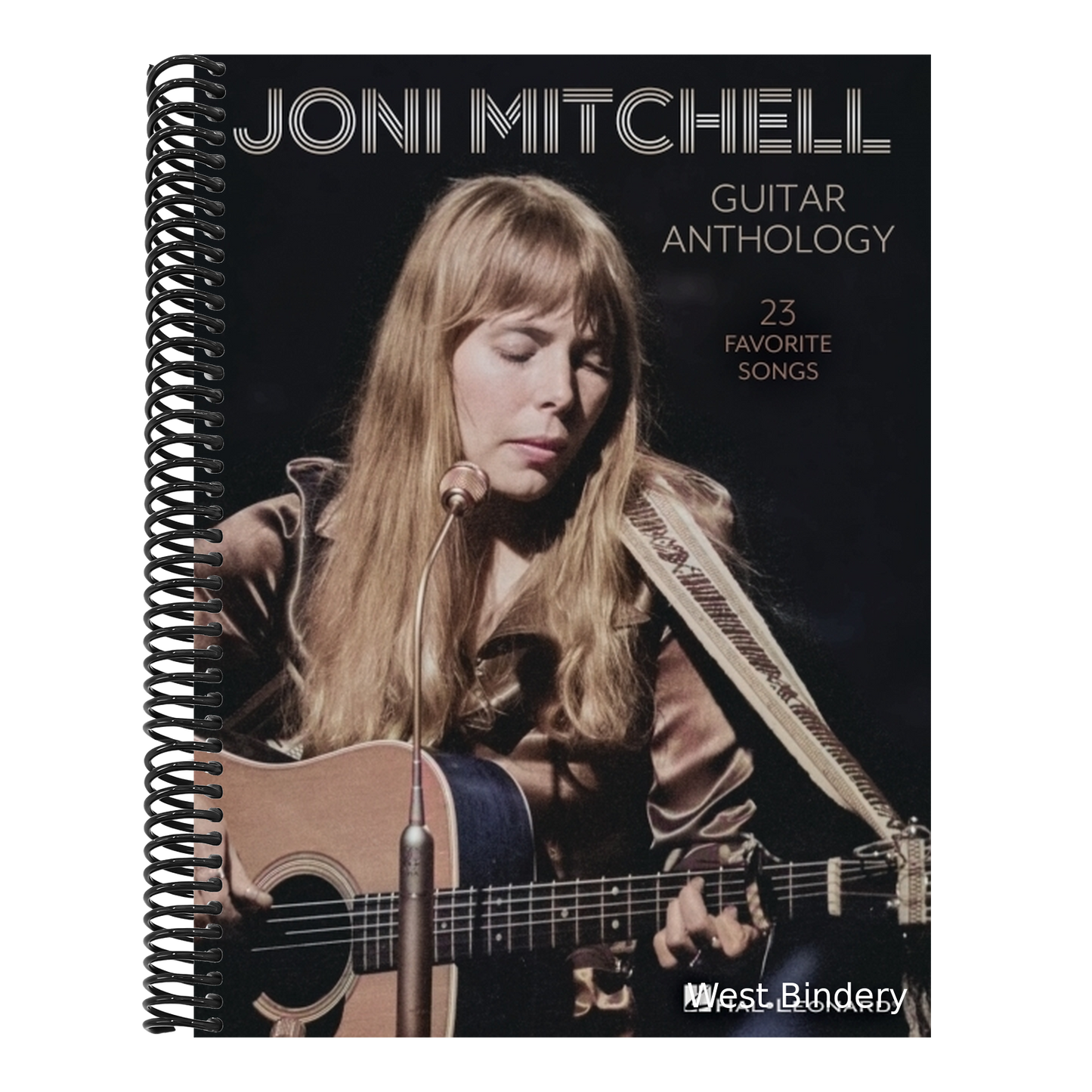 Joni Mitchell Guitar Anthology: 23 Favorite Songs Arranged for Guitar Chords and Frames with Voice - Also Includes Tuning Details for Each Song