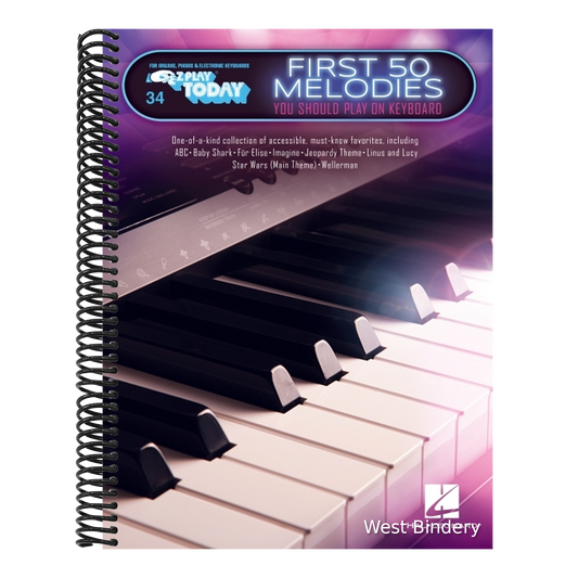 First 50 Melodies You Should Play on Keyboard - E-Z Play Today #34