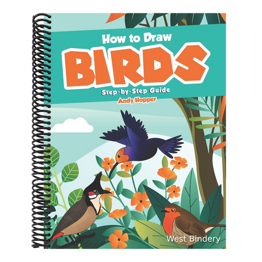 How to Draw Birds Step-by-Step Guide: Best Bird Drawing Book for You and Your Kids