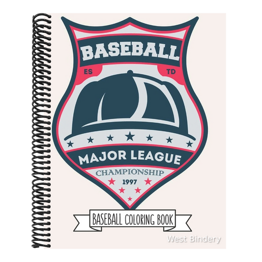 Baseball Coloring Book: Basketball Gifts for Toddlers, Kids ages 4-8, Girls Ages 8-12 or Adult Relaxation - Sport Stress Relief Birthday Color