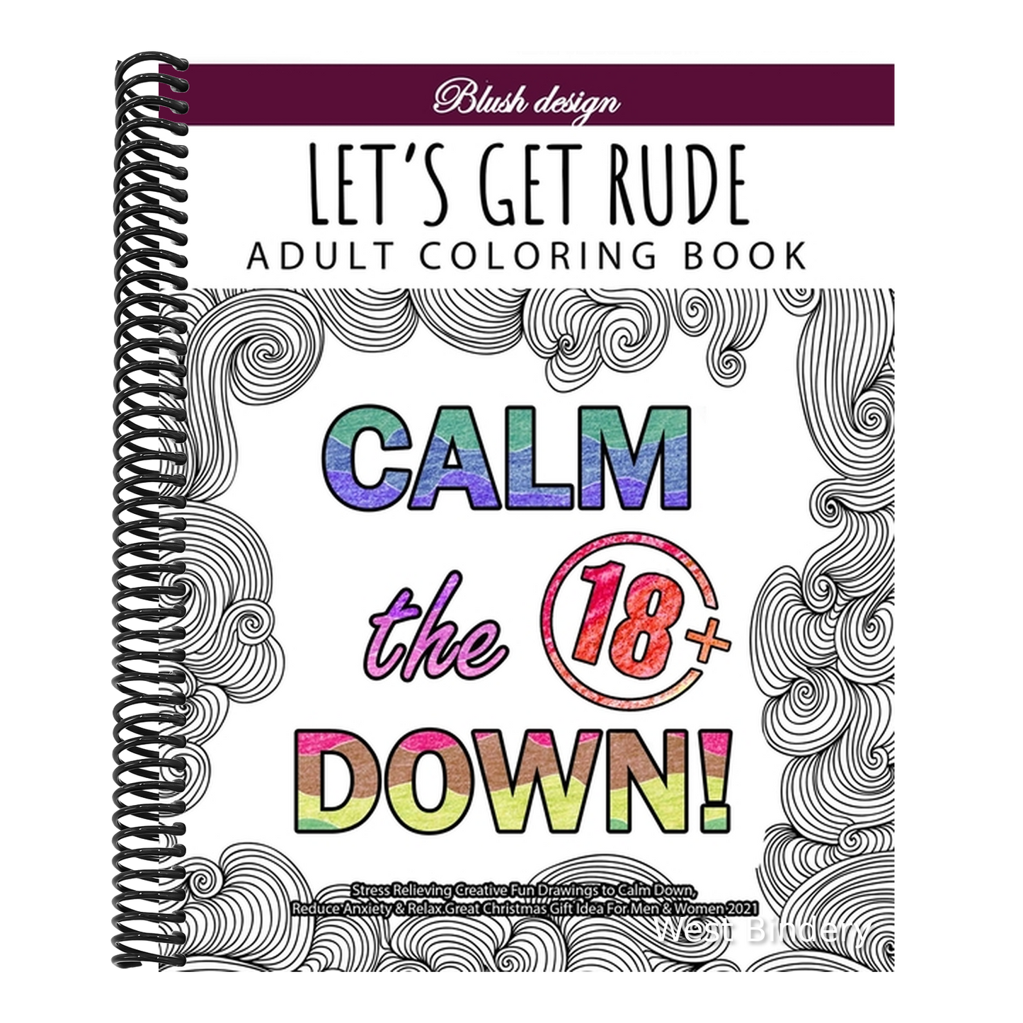 Let's Get Rude: Adult Coloring Book
