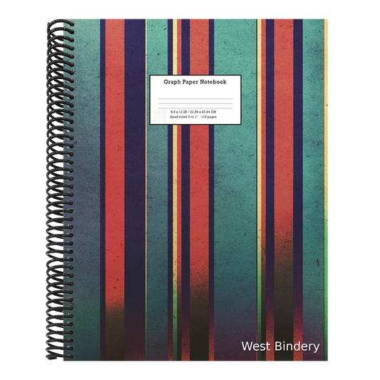 Graph Paper Notebook: Grid Paper Notebook 110 Sheets Large 8.5 x 11 Quad Ruled 5x5