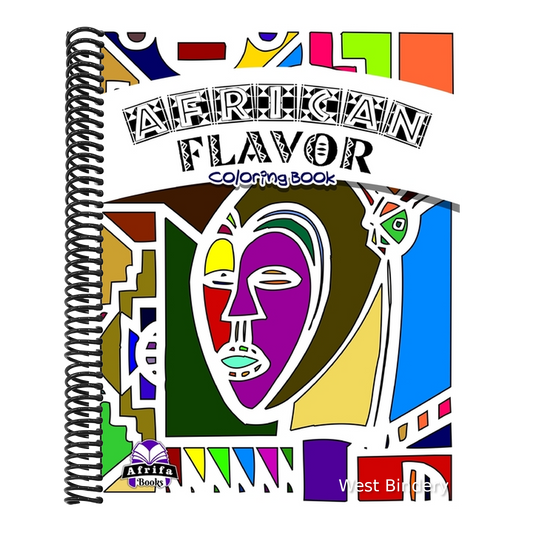 Afrikan Flavor: Coloring Book