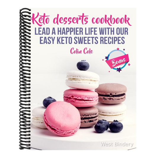 Keto desserts cookbook. Lead a happier life with our easy keto sweets recipes