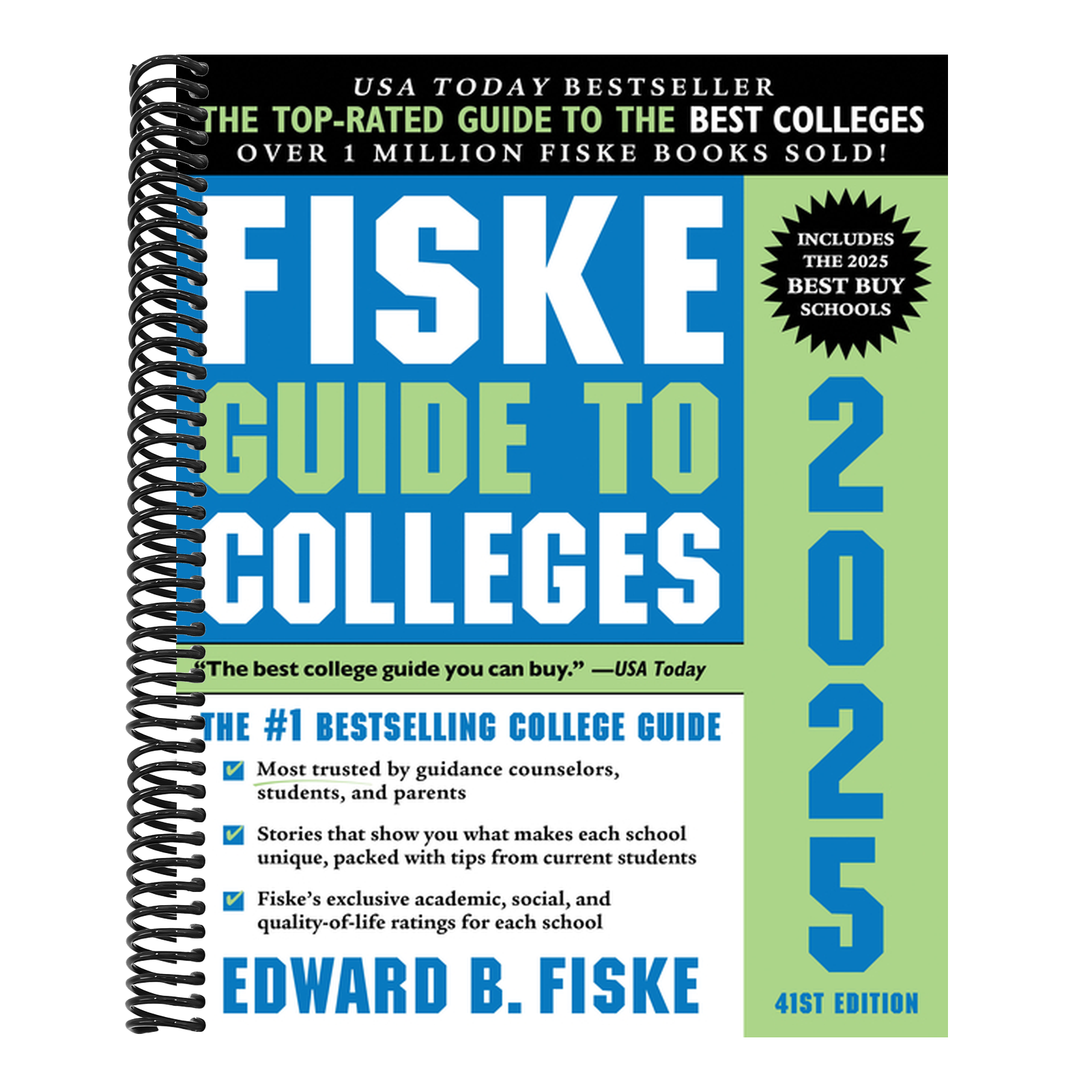 Fiske Guide to Colleges 2025 (Revised) (41ST ed.)