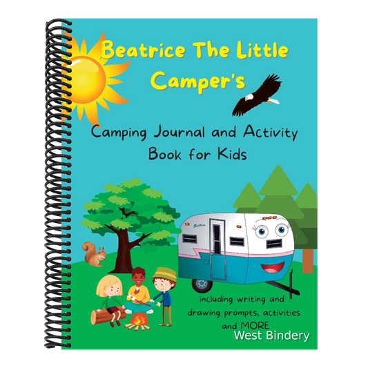 Beatrice The Little Camper's Camping Journal and Activity Book For Kids