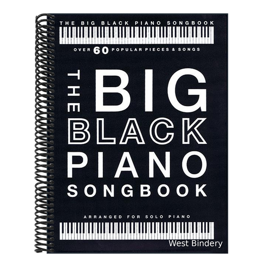 The Big Black Piano Songbook: Over 60 Popular Pieces & Songs