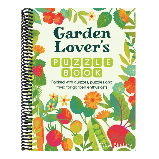 Garden Lover's Puzzle Book: Packed with Quizzes, Puzzles, and Trivia for Garden Enthusiasts