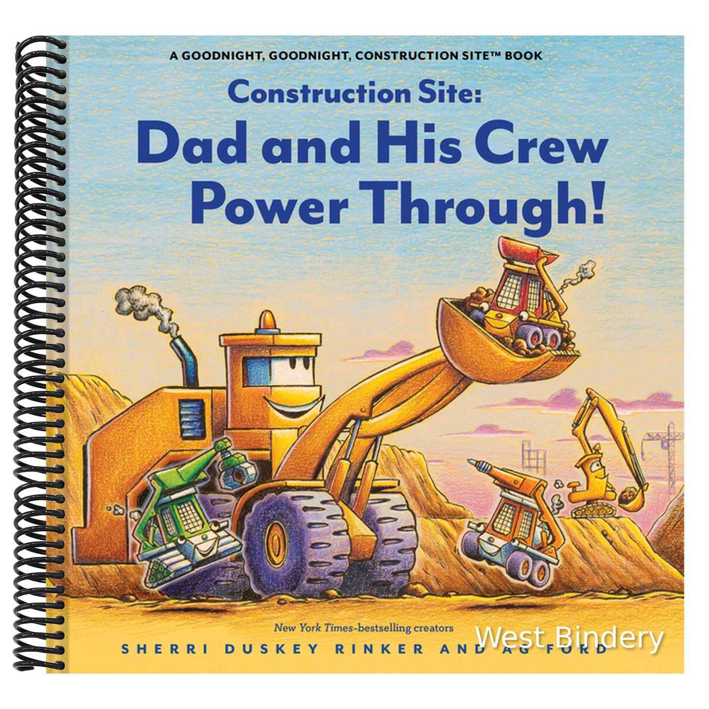 Construction Site: Dad and His Crew Power Through!